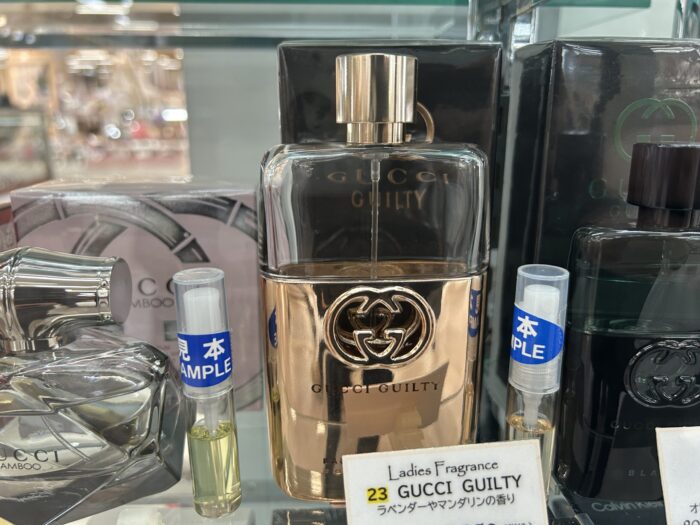 GUILTY グッチ ギルティ 香水 ボトル写真