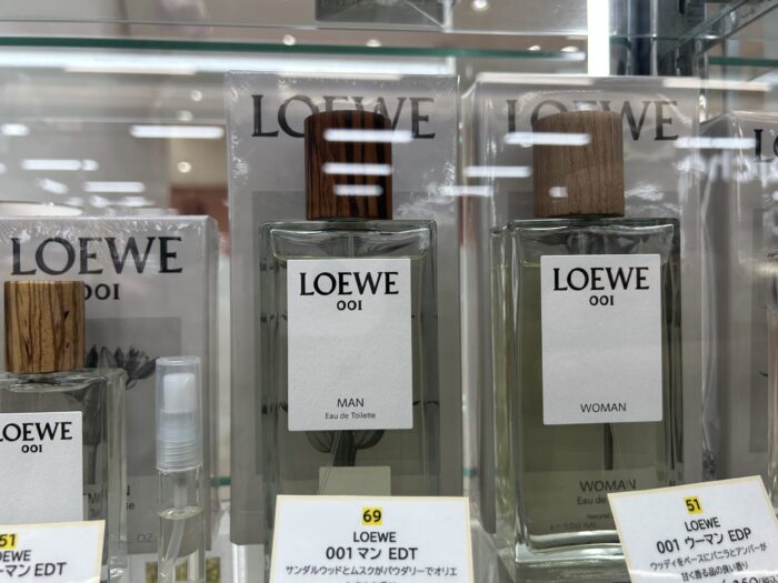 ロエベ 001マン EDT 香水 ボトル写真